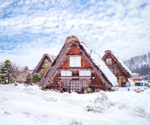銀白北陸世界遺產合掌村.金澤飛驒牛美食五日之旅